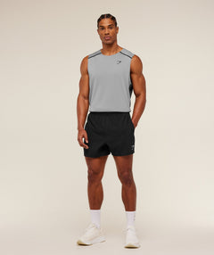 Gymshark Arrival Contrast Tank -  Smokey Grey /  Onyx Grey