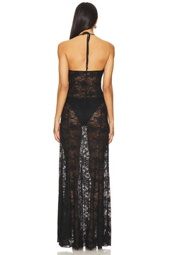 superdown Meelinah Maxi Dress in Black
