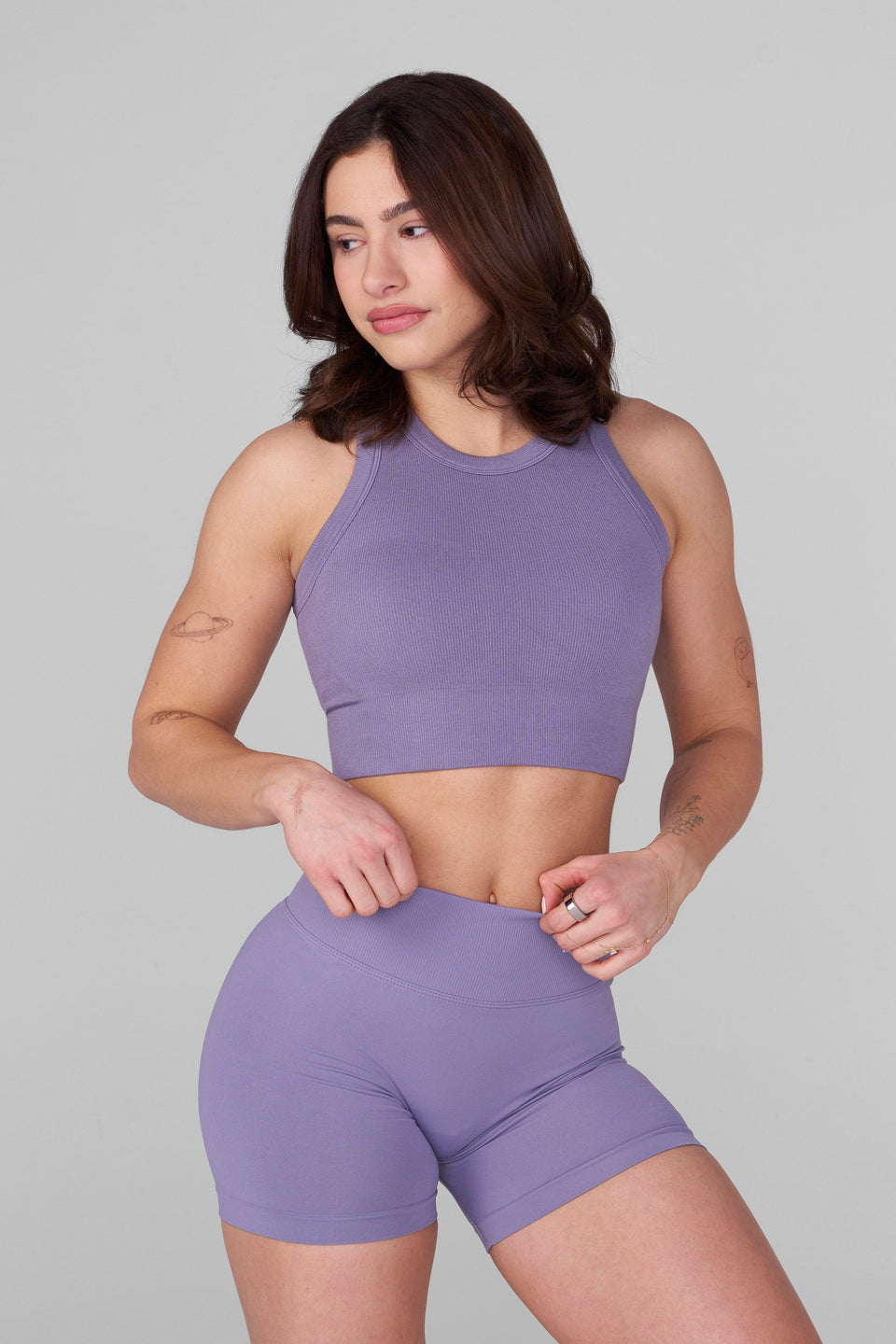 W358 Lift Seamless High Neck Bra