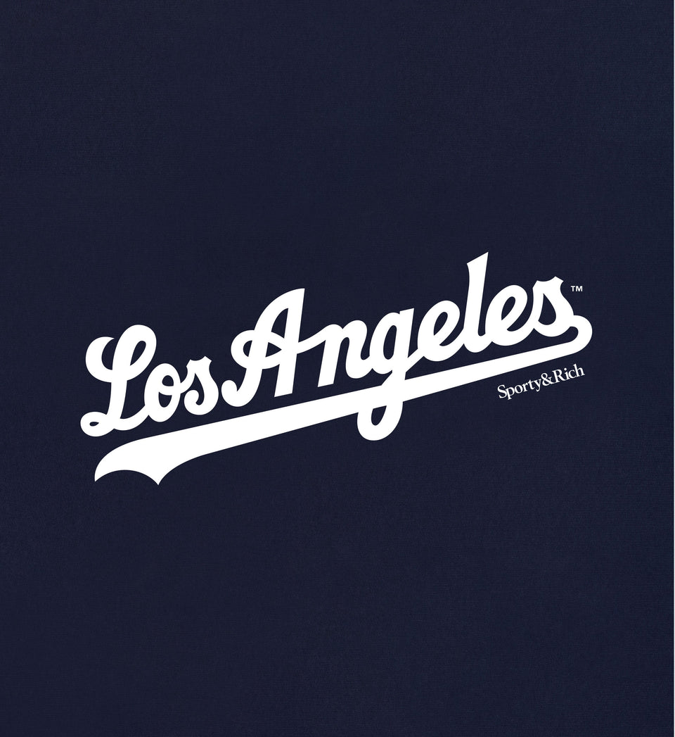 Dodgers Gym Short - Navy/White