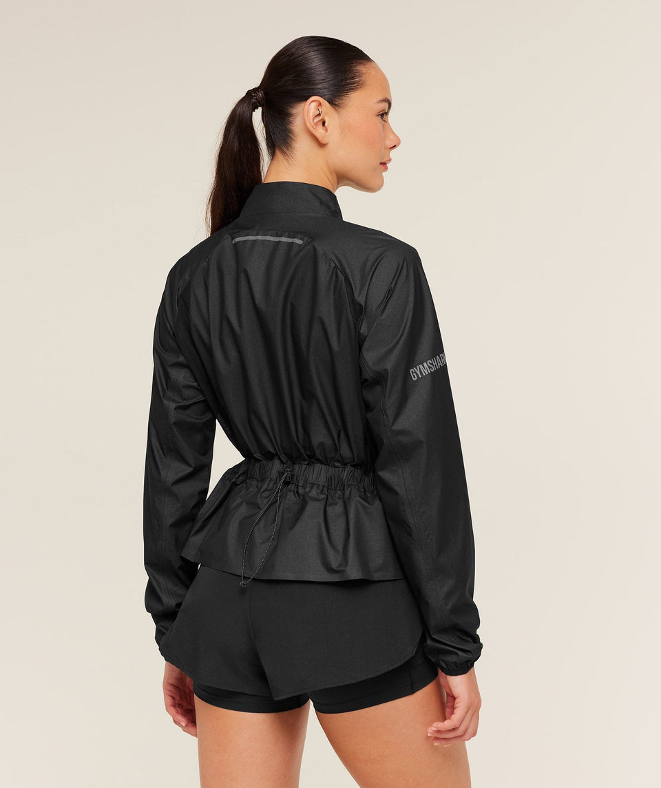 Gymshark Running Elite Windproof Jacket - Black