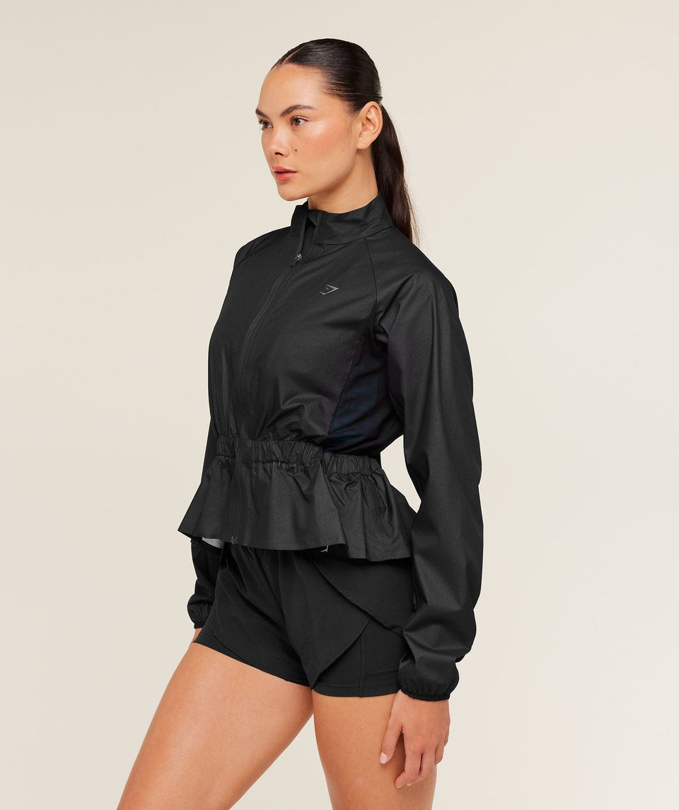Gymshark Running Elite Windproof Jacket - Black