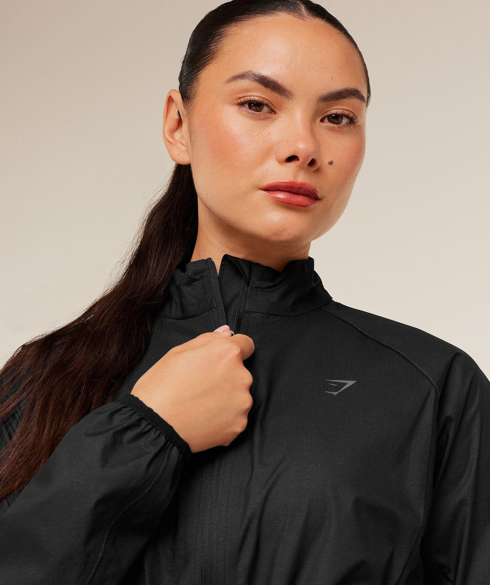 Gymshark Running Elite Windproof Jacket - Black