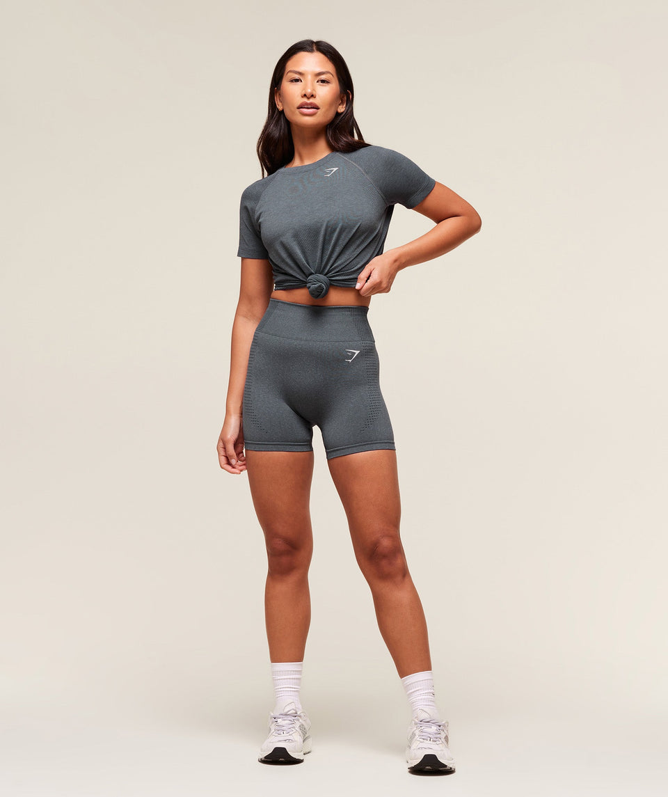 Gymshark Vital Light T-Shirt - Strong Grey/ Marl