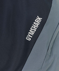 Gymshark Sport 25 Block 7" Shorts - Heavy Blue/Iron Blue