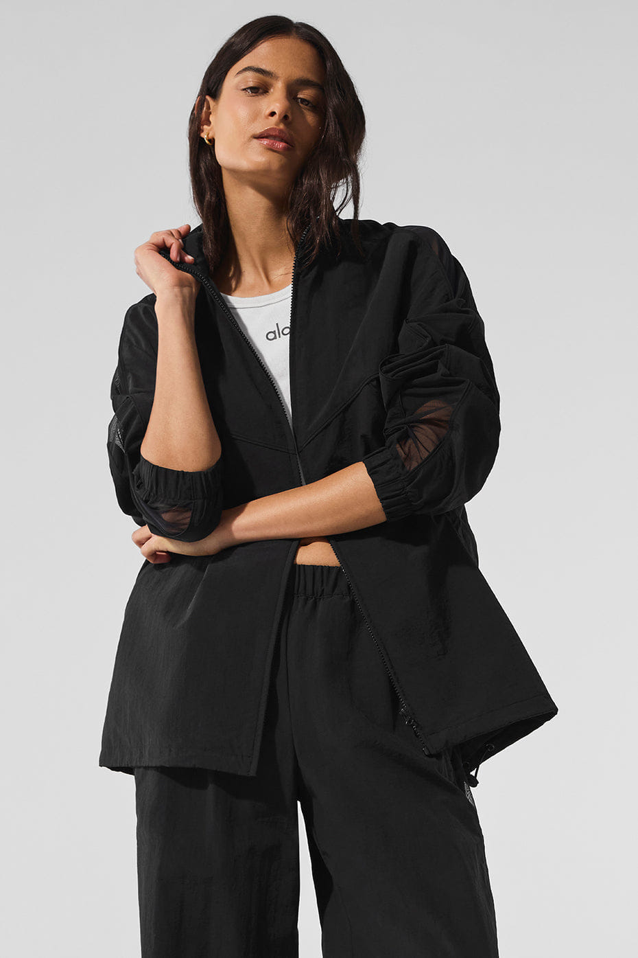 Alo Yoga Origin Full-Zip Track Jacket
