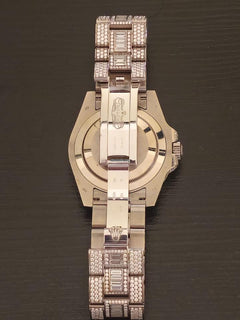 Rolex | GMT-Master II | 116769TBR - factory Dimond set | White gold | 40 mm | White gold | White | Automatic