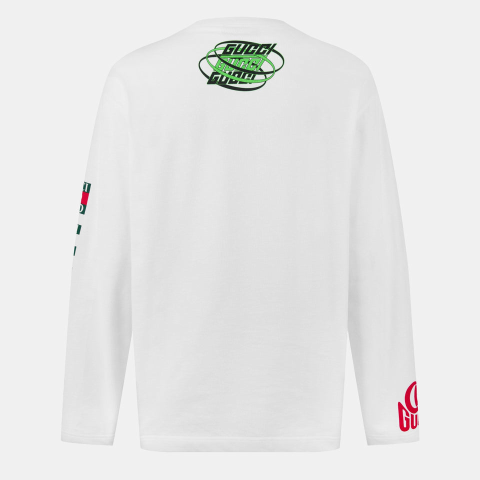 Logo Print Long Sleeve T-Shirt