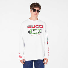 Logo Print Long Sleeve T-Shirt