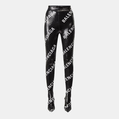 Sequinned Sock Boot Leggings