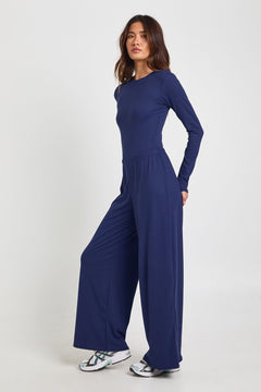 Ultra Soft Wide Leg Trouser
