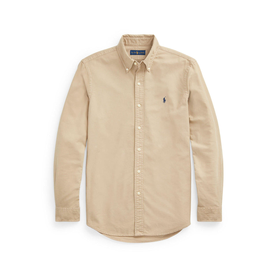 Slim Fit Oxford Long Sleeve Shirt