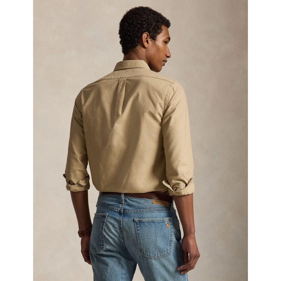 Slim Fit Oxford Long Sleeve Shirt