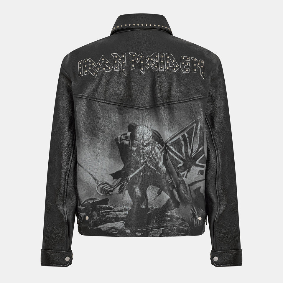 Trooper x Iron Maiden Leather Jacket