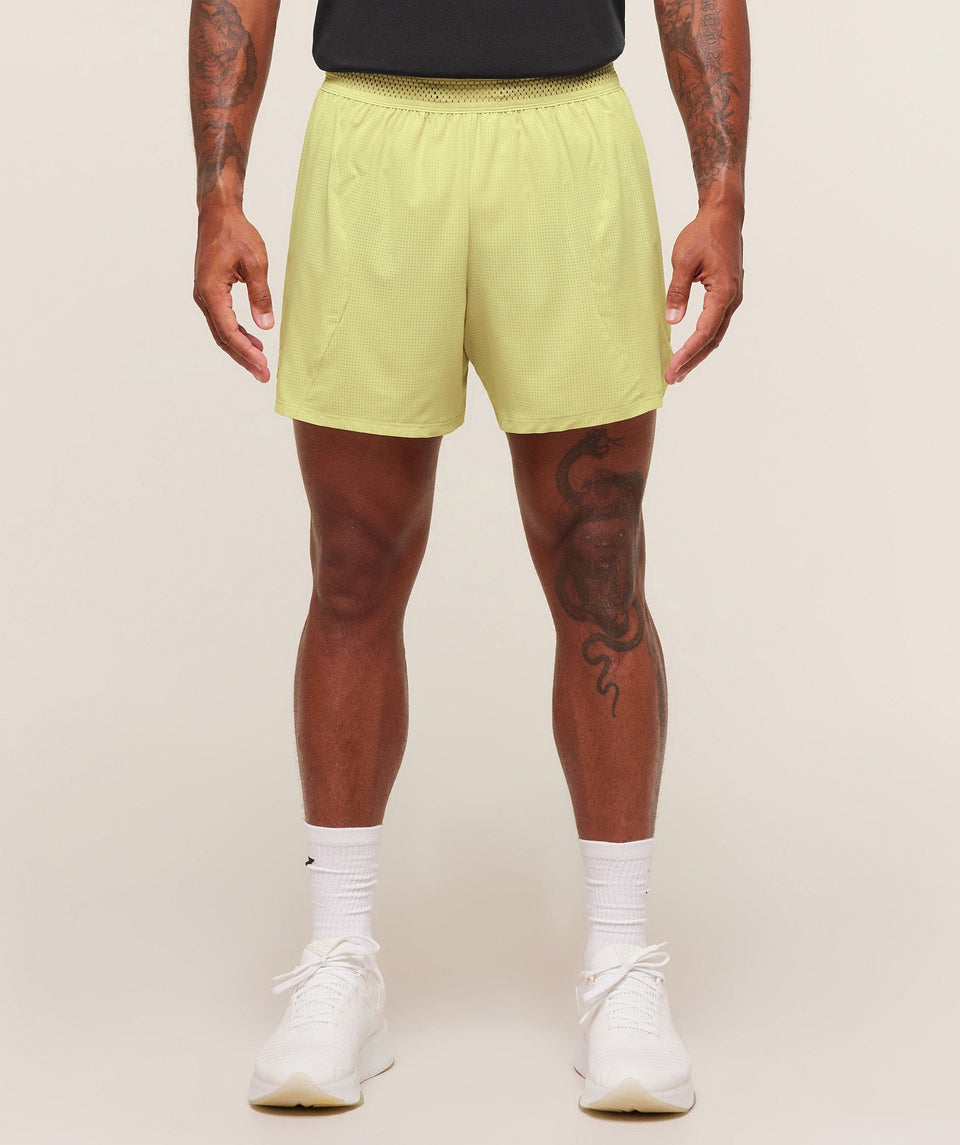Gymshark Running 5" Shorts -  Sorbet Yellow