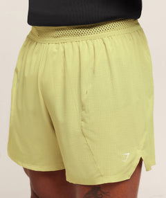 Gymshark Running 5" Shorts -  Sorbet Yellow