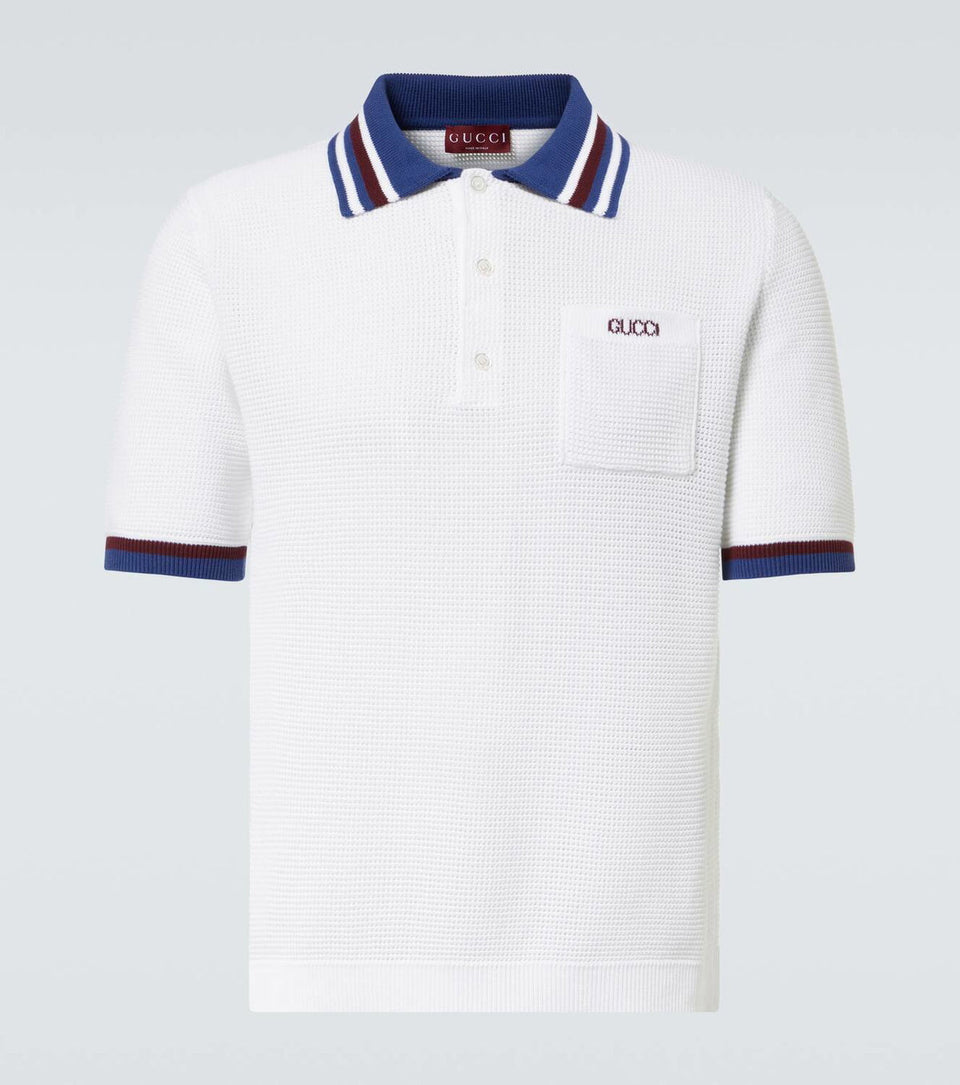 Gucci Cotton piqué polo shirt