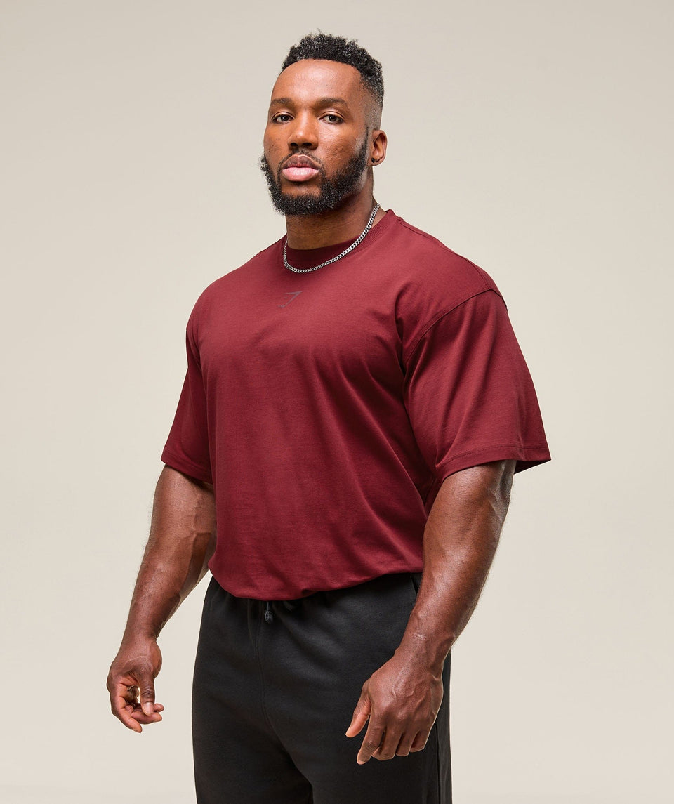 Gymshark Power T-Shirt - Sets Red