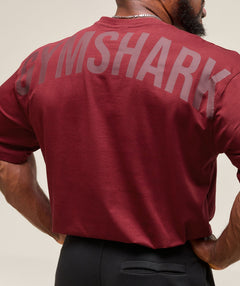 Gymshark Power T-Shirt - Sets Red