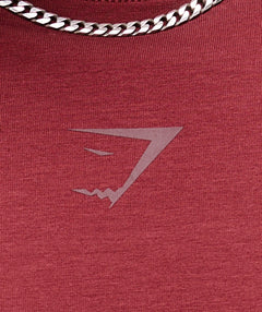 Gymshark Power T-Shirt - Sets Red