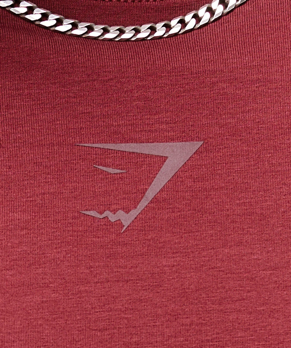 Gymshark Power T-Shirt - Sets Red
