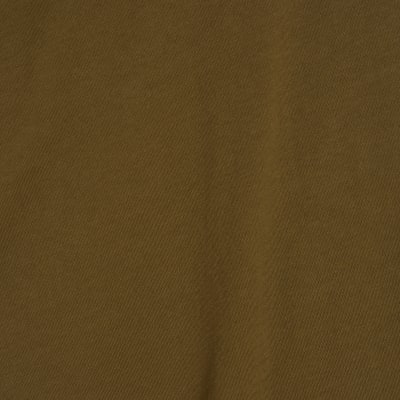 Khaki Premium Ruched Shoulder T-shirt