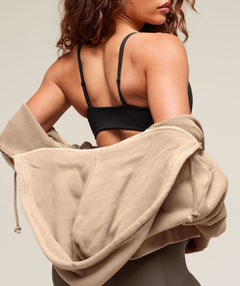 Gymshark Twist Front Bralette - Black