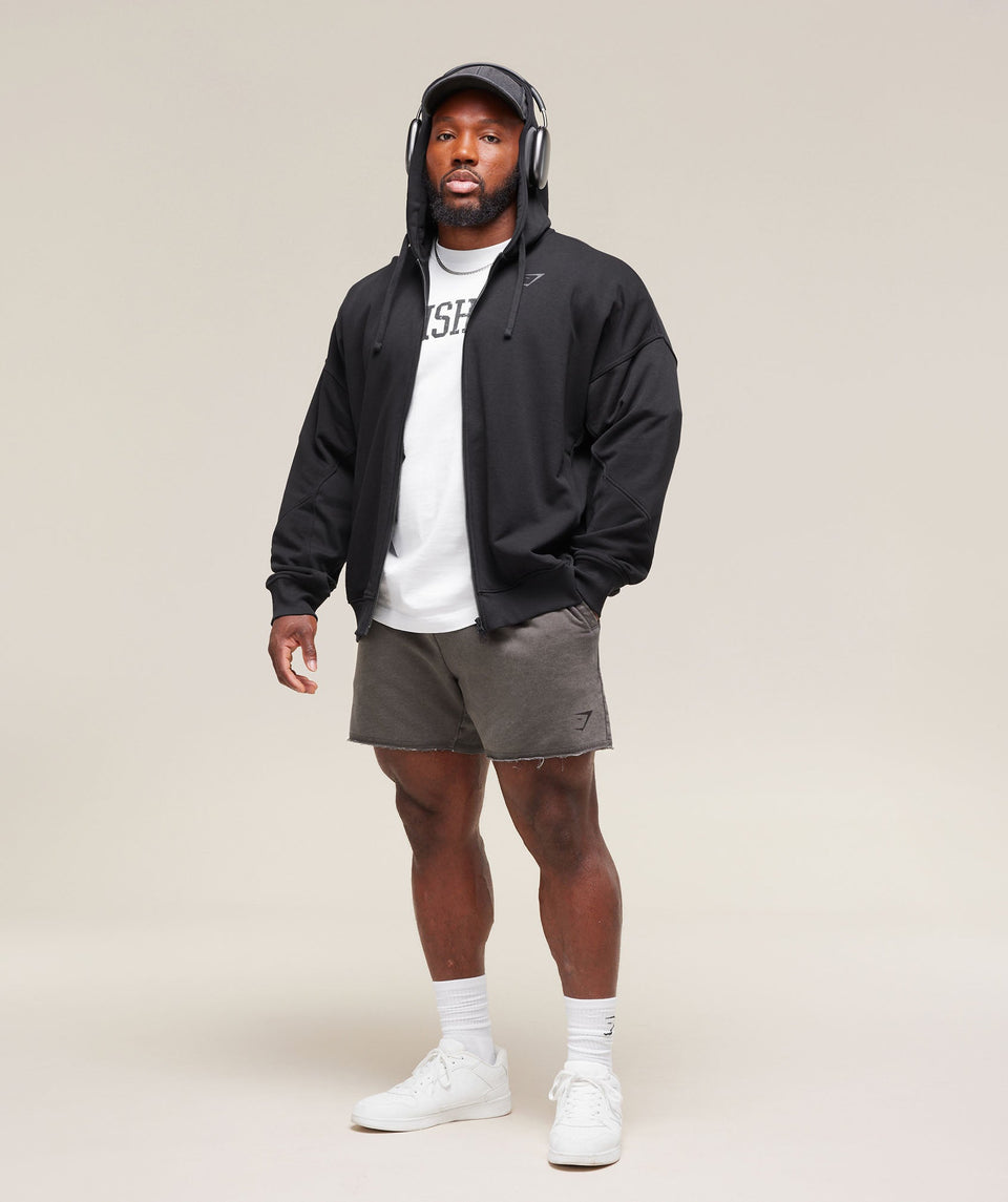 Gymshark Heritage 5" Shorts - Onyx Grey