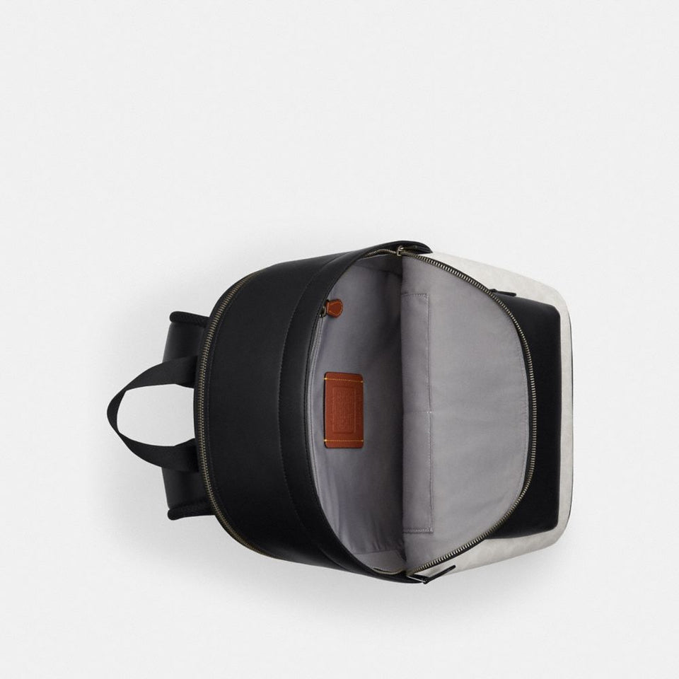 West Backpack In Signature Canvas