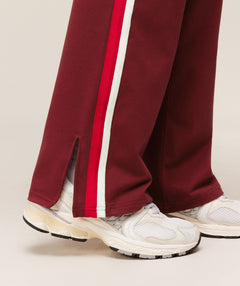 Gymshark Piping Wide Leg Pant - Sets Red/Carmine Red/Soft White