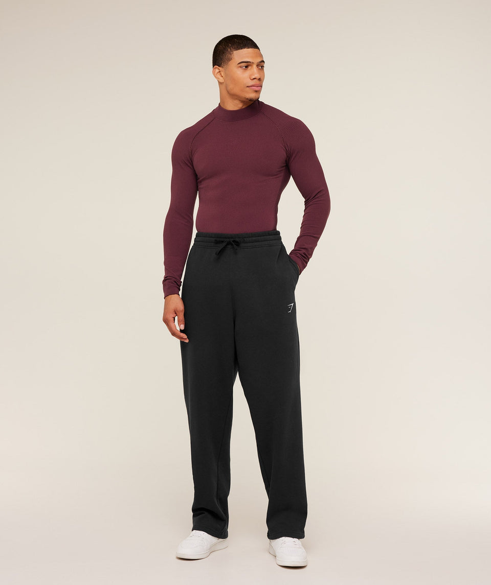 Gymshark Physique Long Sleeve T-Shirt - GS Impact Burgundy/GS Cherry Purple