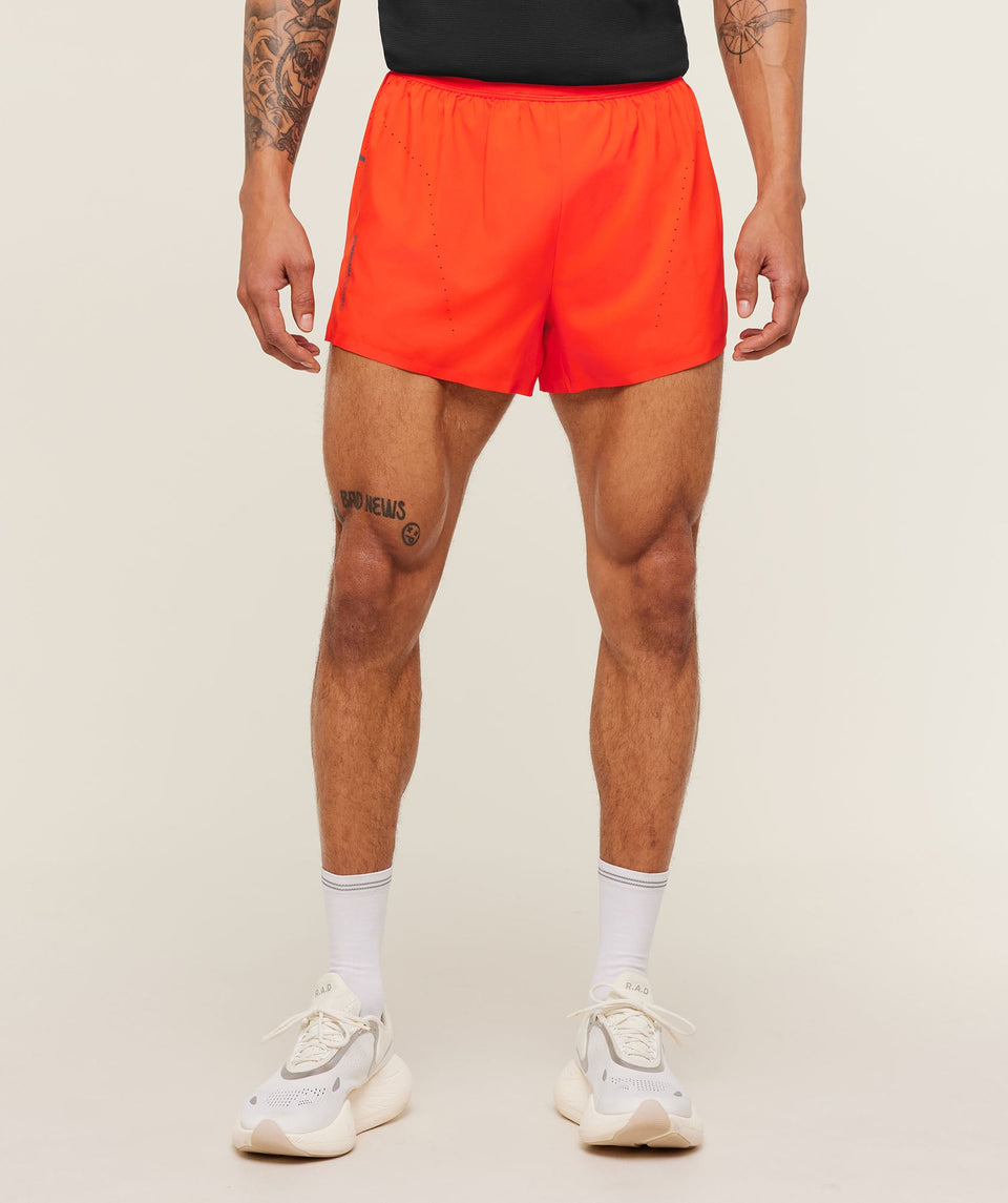 Gymshark Running Elite Race 5" Short - Electric Orange