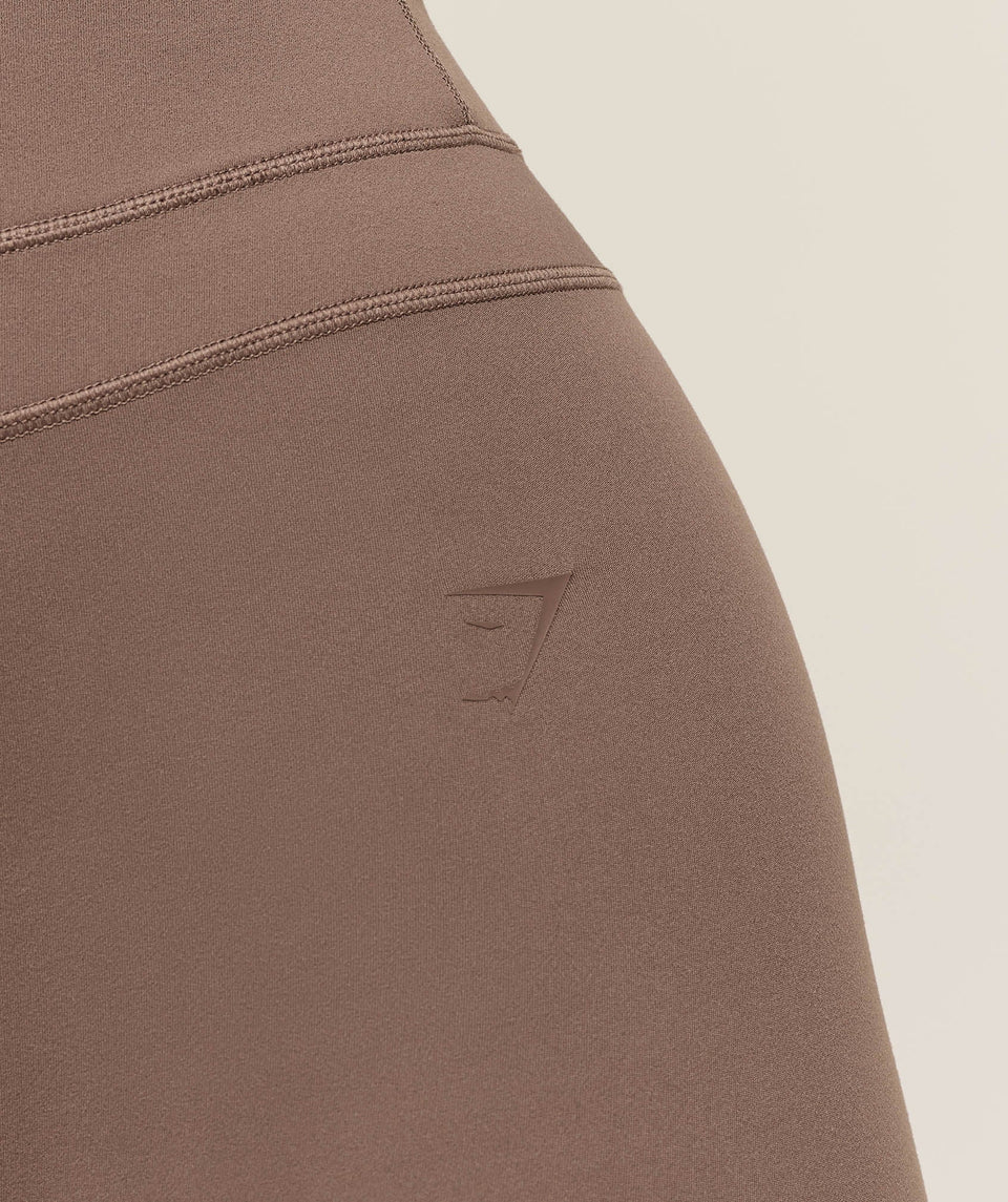Gymshark Whitney Flared Leggings - Soft Brown