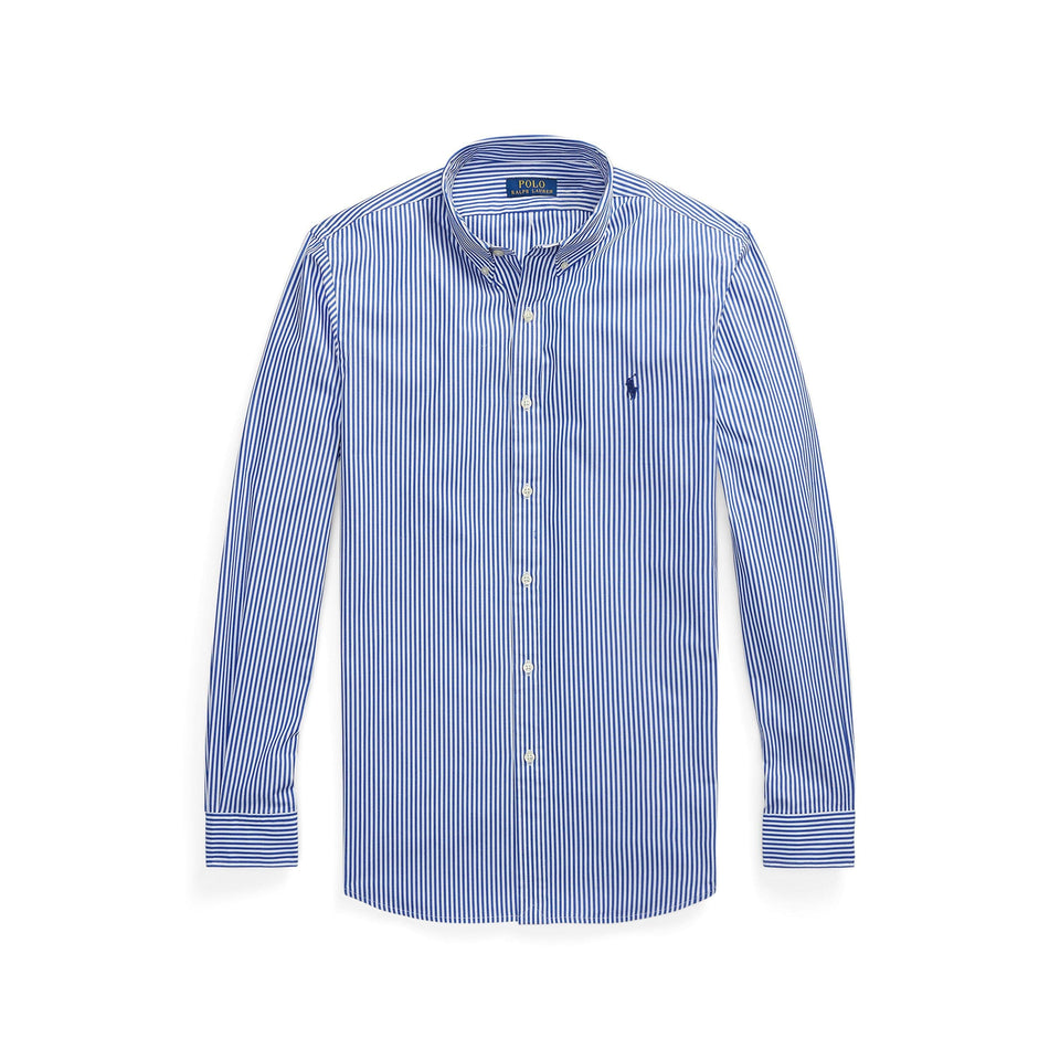 Stripe Poplin Slim Fit Shirt