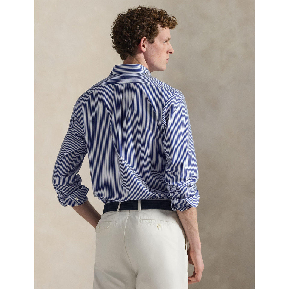 Stripe Poplin Slim Fit Shirt