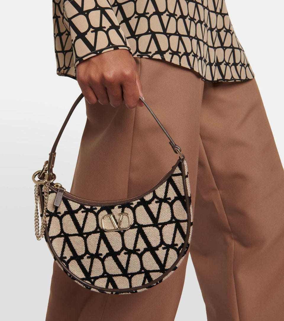 VLogo Signature Toile Iconographe Mini shoulder bag