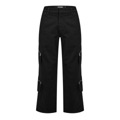 Le Marrone Zipped Cargo Trousers