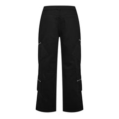 Le Marrone Zipped Cargo Trousers