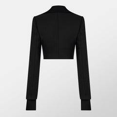 - Cropped Bomber Jacket