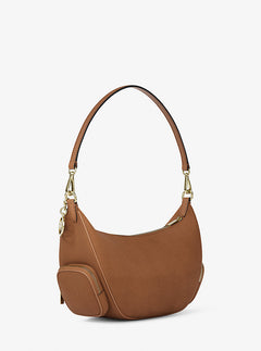 Merritt Medium Suede Convertible Shoulder Bag