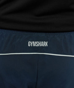 Gymshark Arrival Block 6" Shorts - Navy