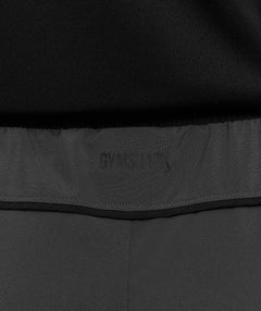 Gymshark Arrival Contrast Shorts - GS Onyx Grey/GS Black
