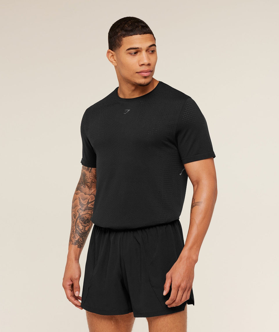 Gymshark Seamless Running T-Shirt - GS Black