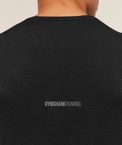Gymshark Seamless Running T-Shirt - GS Black