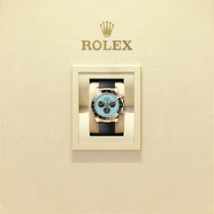 Rolex | Daytona | 126518ln-0014 | Yellow gold | 40 mm | Rubber | Turquoise | Automatic