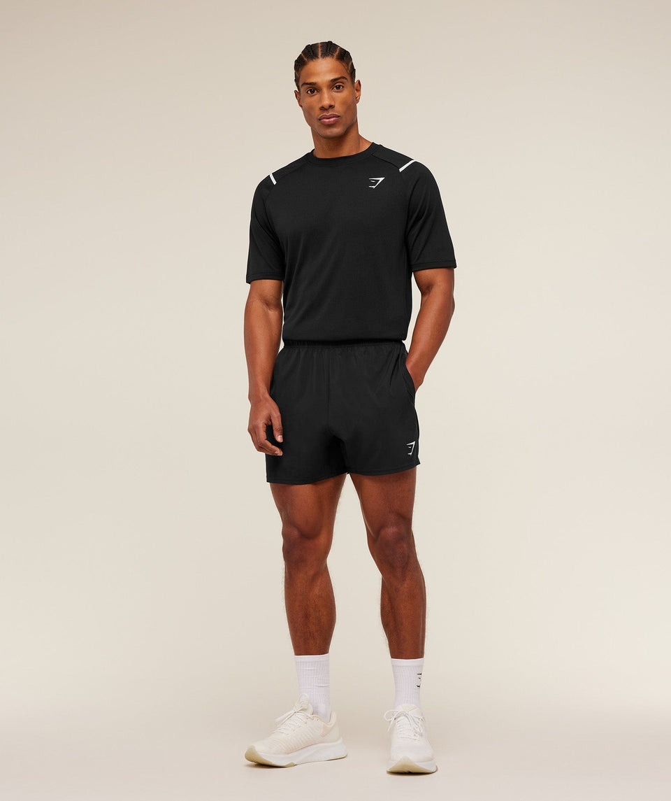 Gymshark Arrival Contrast T-Shirt - Black