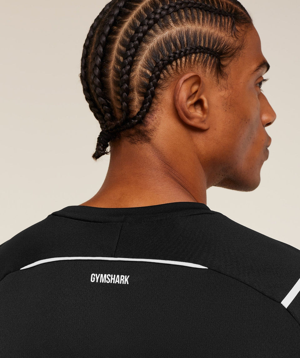 Gymshark Arrival Contrast T-Shirt - Black