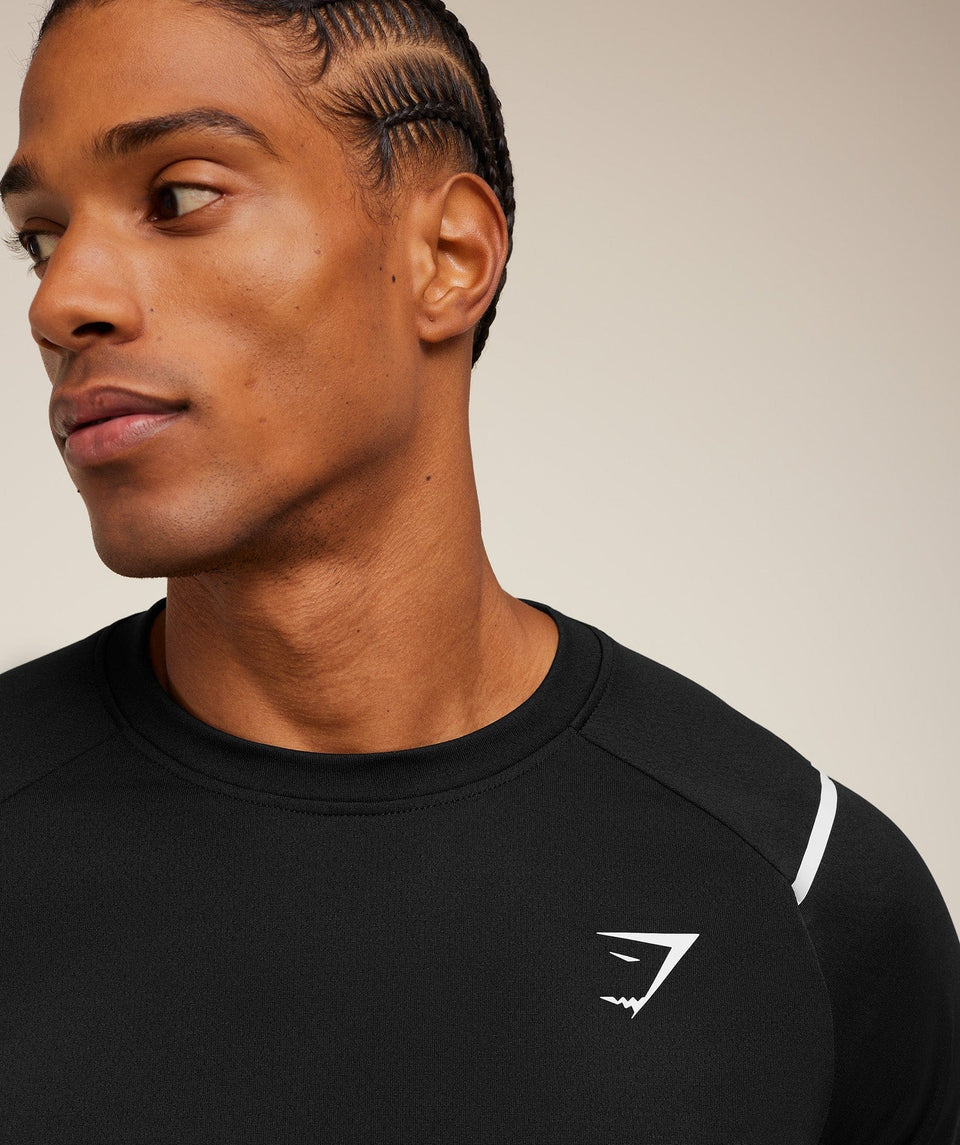 Gymshark Arrival Contrast T-Shirt - Black