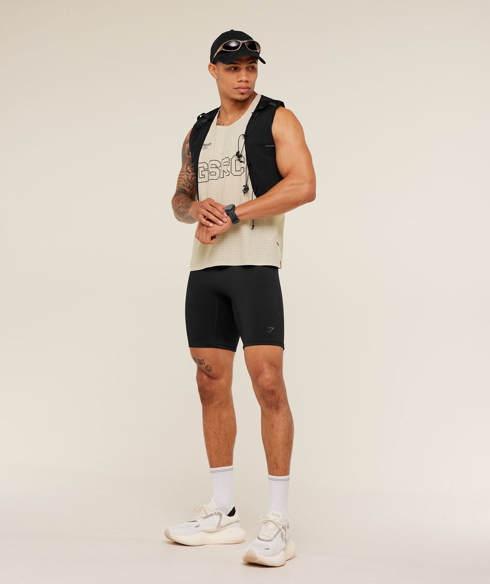 Gymshark Running Elite Race Vest - Pebble Grey