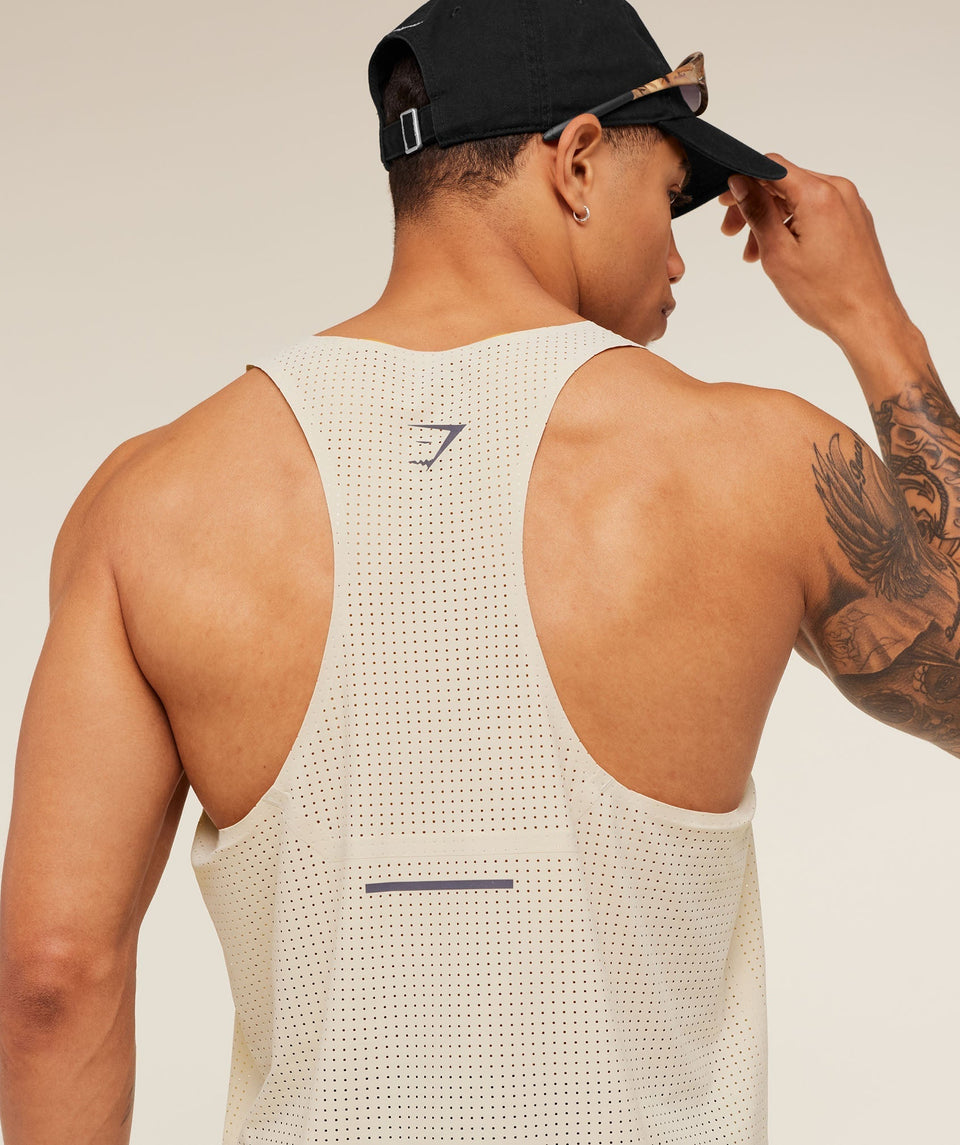 Gymshark Running Elite Race Vest - Pebble Grey